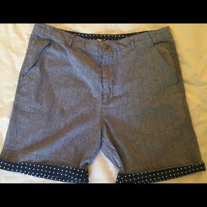 Blue Polkadot Arbor Shorts